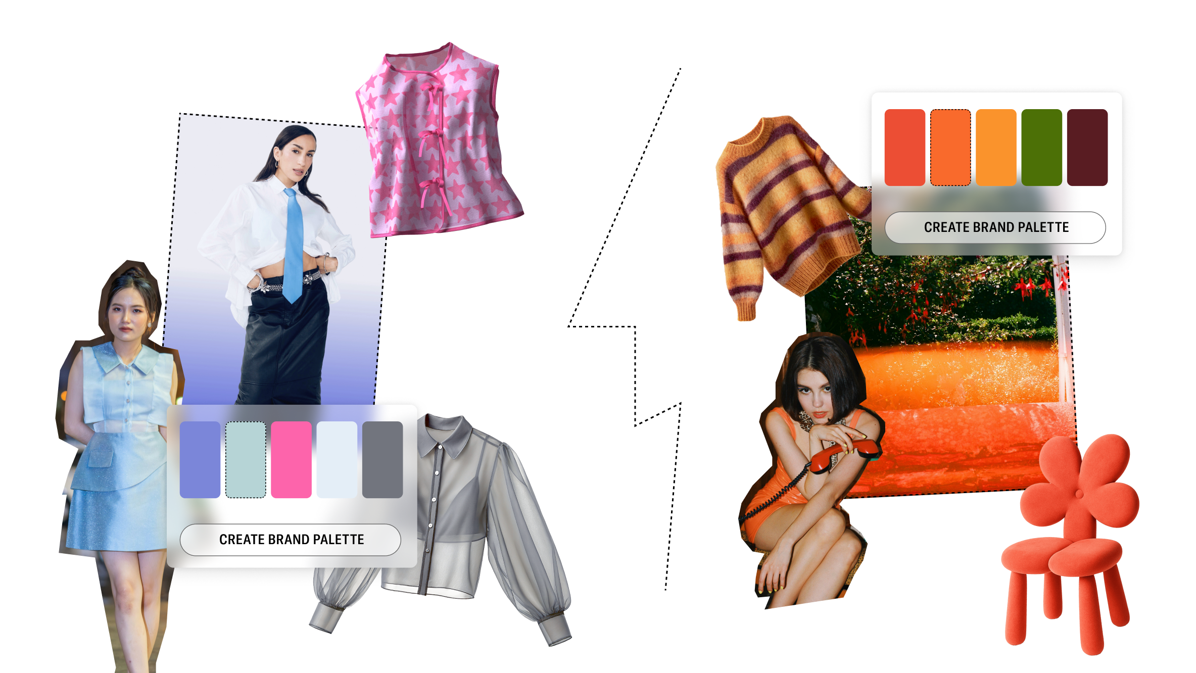 Trend driven palettes