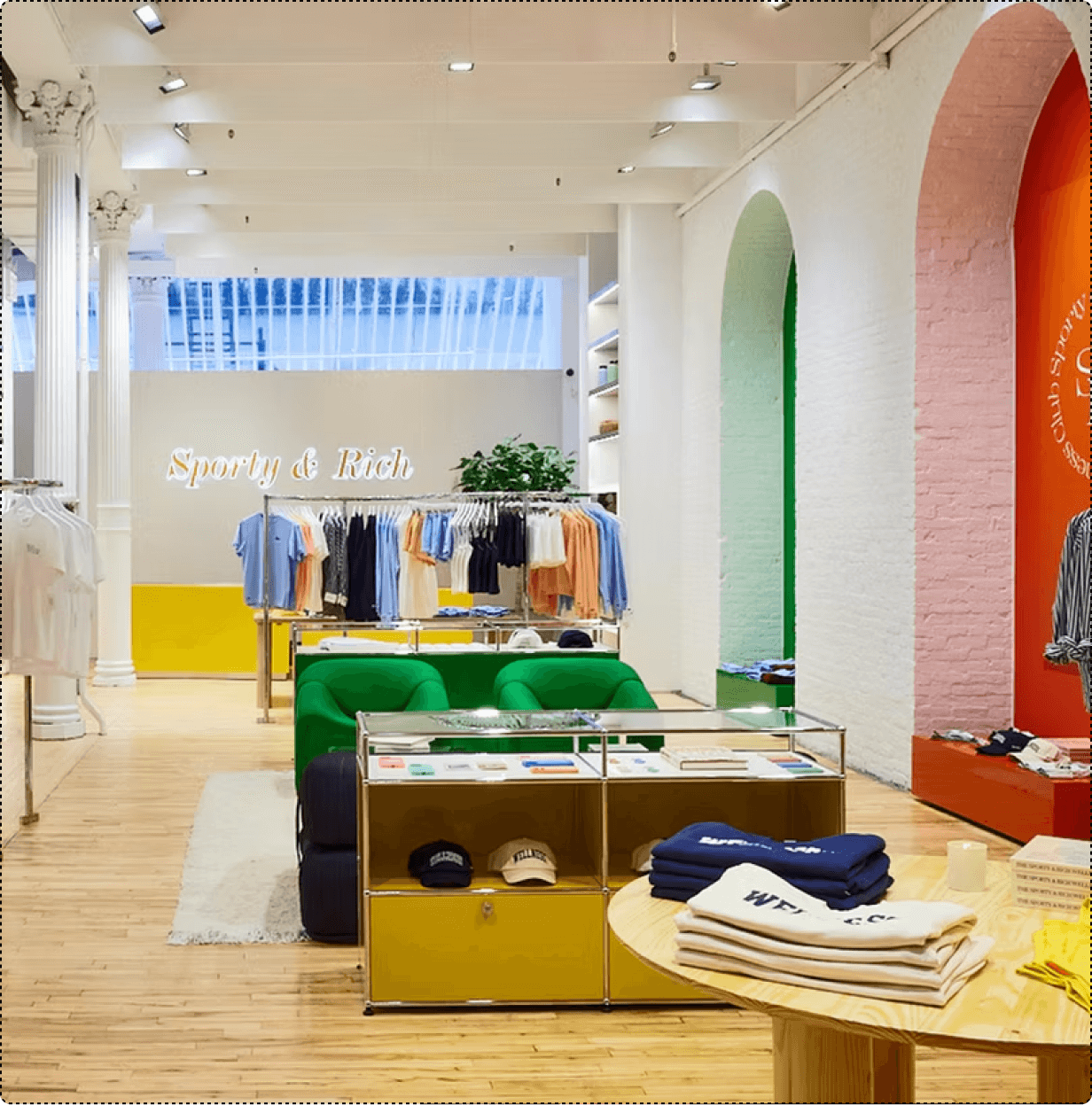 Sporty & Rich SoHo Flagship Interior